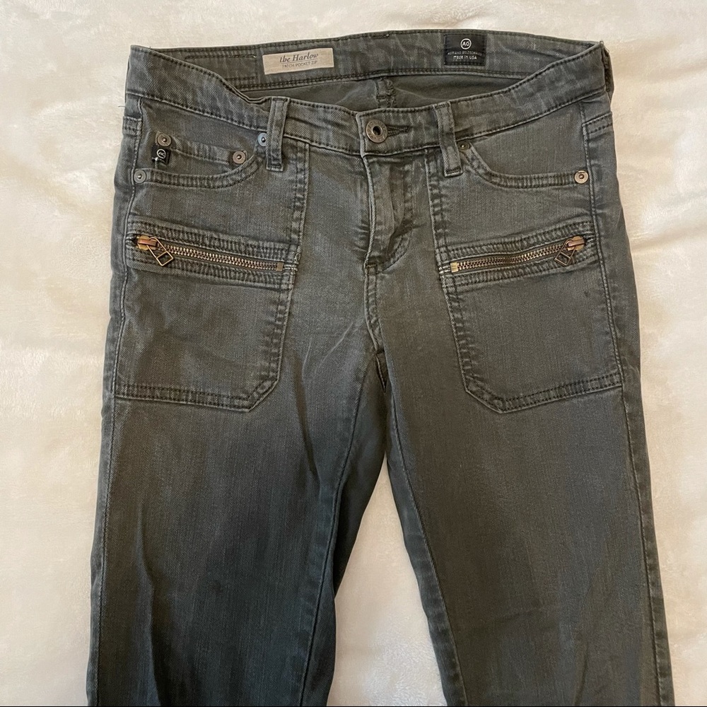 AG grey skinny jeans